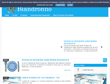 Tablet Screenshot of comune.biandronno.va.it